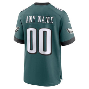 Philadelphia Eagles - Midnight Custom NFL Game Jersey - Verde