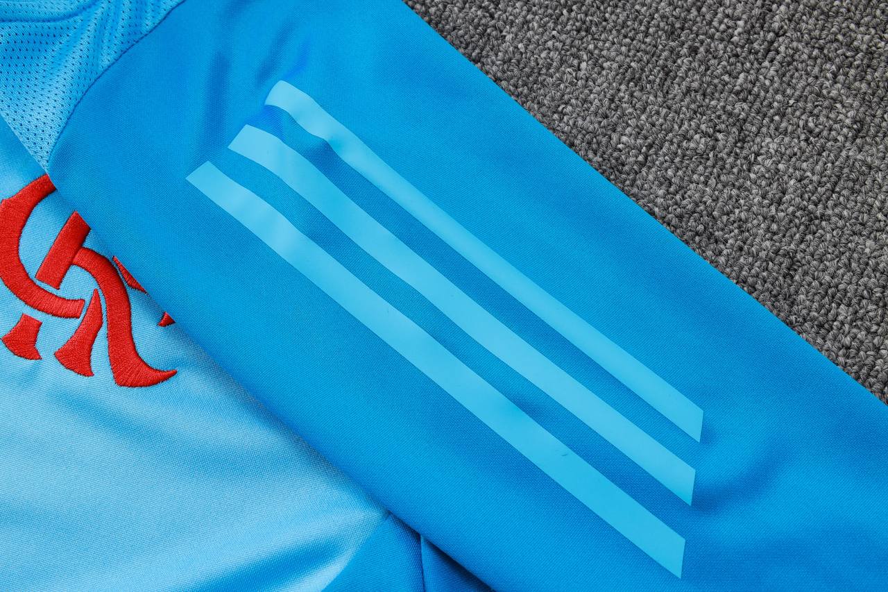 Agasalho Flamengo Azul Claro 2025/26
