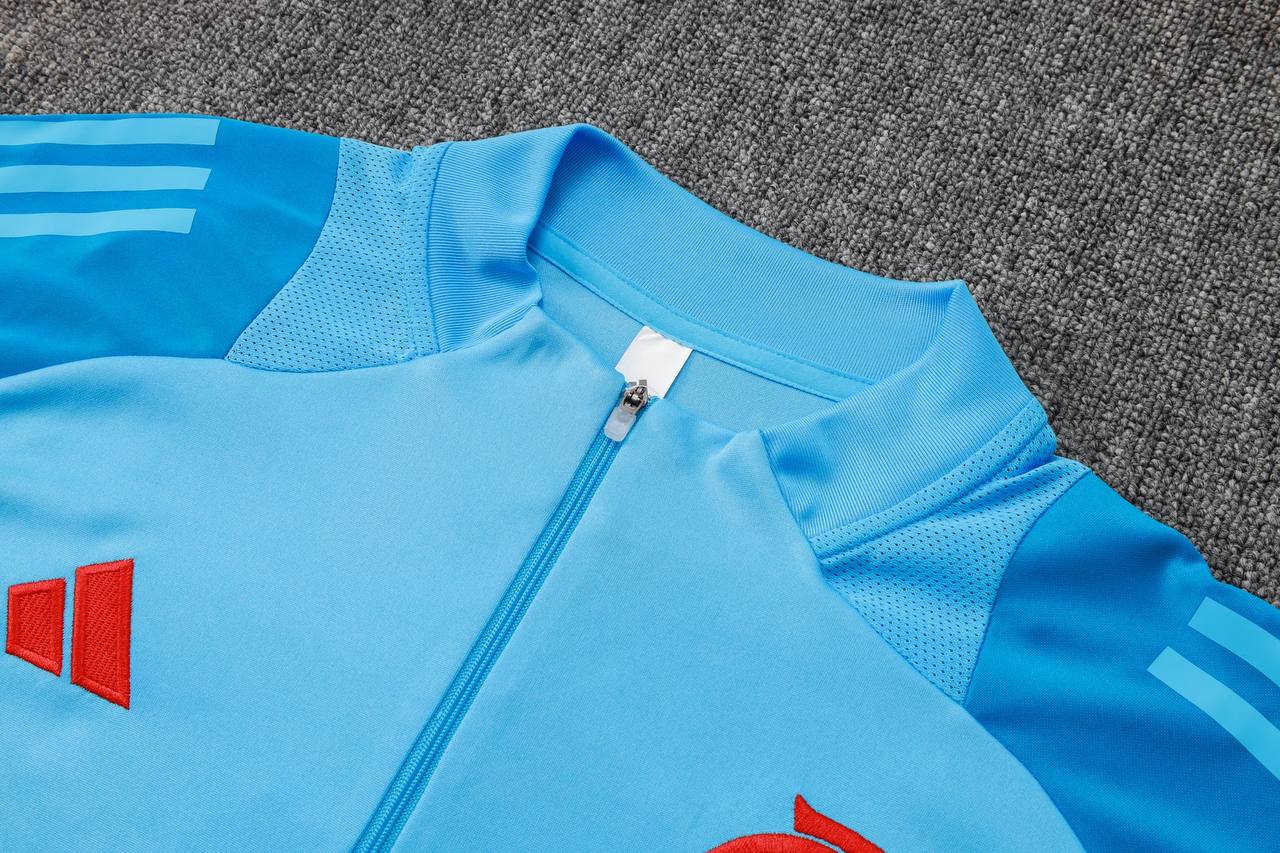 Agasalho Flamengo Azul Claro 2025/26