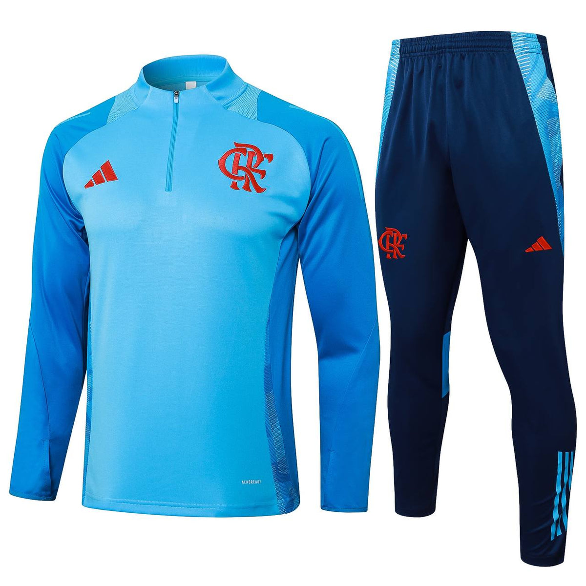 Agasalho Flamengo Azul Claro 2025/26