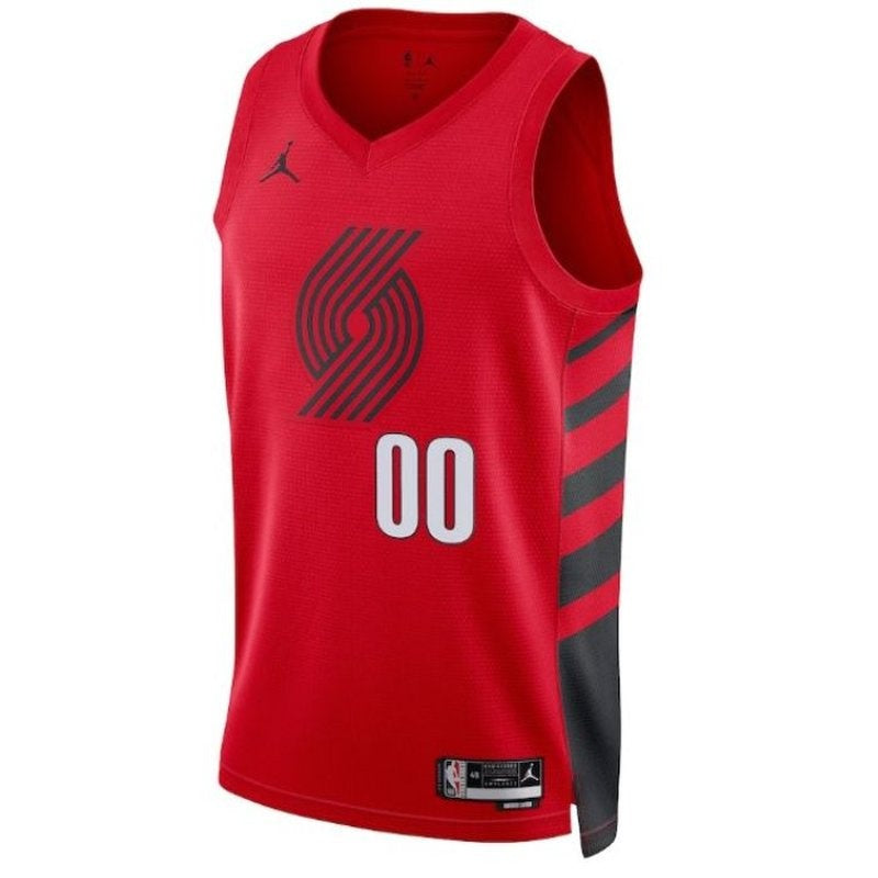 Portland Trail Blazers Unisex 2023 NBA Jersey - Statement Edition - Vermelho