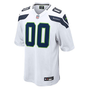 Seattle Seahawks - Custom NFL Game Jersey - Branco