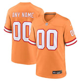 Tampa Bay Buccaneers - Custom Throwback NFL Game Jersey - Laranja