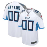 Tennessee Titans - Custom NFL Game Jersey - Branco
