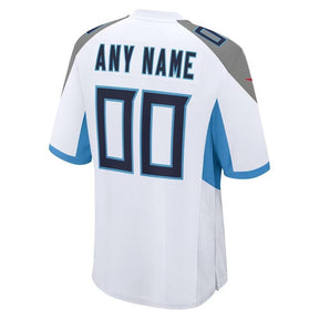 Tennessee Titans - Custom NFL Game Jersey - Branco
